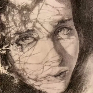 Branch portrait drawing